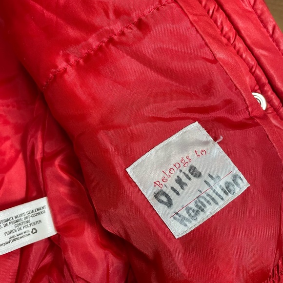 Girls Minnie Mouse PufferJacket - Picture 8 of 9